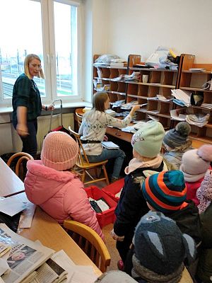  Grafika #14: Wycieczka na pocztę i dworzec kolejowy