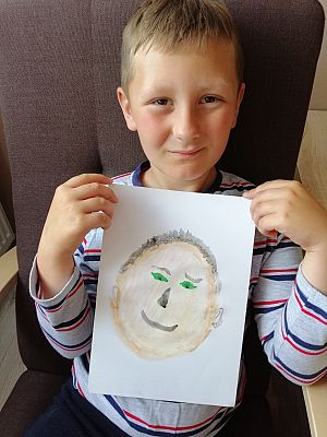  Grafika #52: Dzieci pracują w domu (cz. 9)