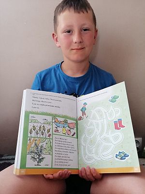  Grafika #25: Dzieci pracują w domu (cz. 9)