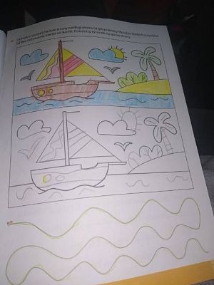  Grafika #10: Dzieci pracują w domu (cz. 9)