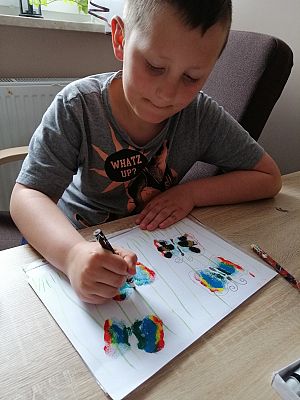  Grafika #3: Dzieci pracują w domu i nie tylko :) (cz. 6)