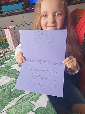  Grafika #3: Pozdrowienia