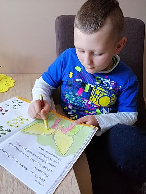  Grafika #5: Dzieci pracują w domu (cz. 3)