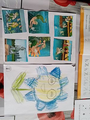  Grafika #35: Dzieci pracują w domu (cz. 3)