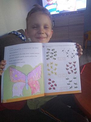  Grafika #8: Dzieci pracują w domu (cz. 3)