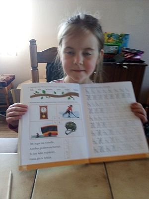  Grafika #32: Dzieci pracują w domu (cz. 3)