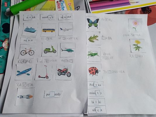  Grafika #38: Dzieci pracują w domu (cz. 3)