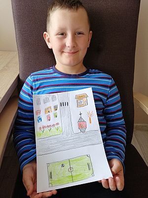  Grafika #83: Dzieci pracują w domu (cz. 3)