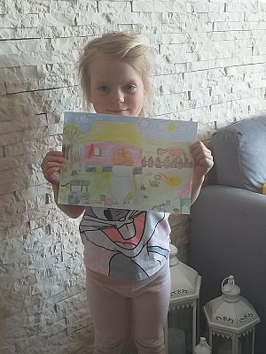  Grafika #25: Dzieci pracują w domu (cz. 2)