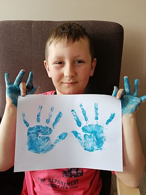  Grafika #5: Dzieci pracują w domu (cz. 2)