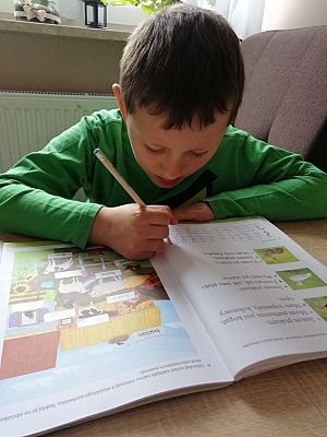  Grafika #31: Dzieci pracują w domu (cz. 2)