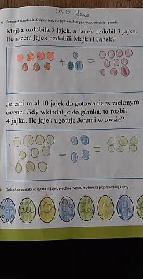  Grafika #10: Dzieci pracują w domu (cz. 2)