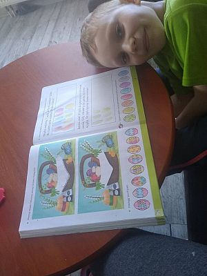  Grafika #7: Dzieci pracują w domu (cz. 2)