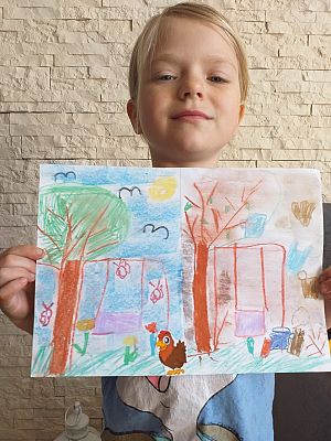  Grafika #81: Dzieci pracują w domu (cz. 2)