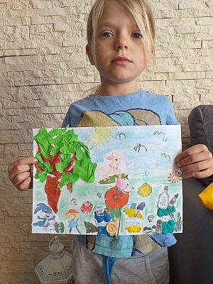  Grafika #85: Dzieci pracują w domu (cz. 2)