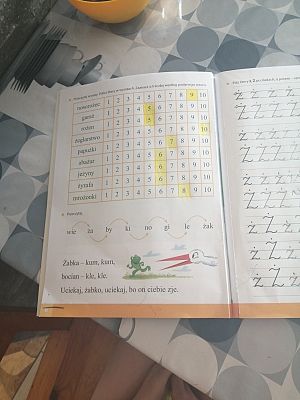  Grafika #69: Dzieci pracują w domu (cz. 2)