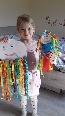  Grafika #54: Dzieci pracują w domu