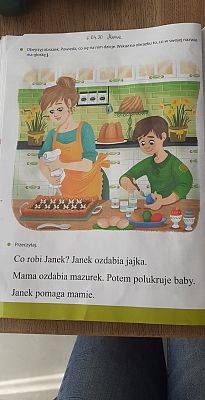  Grafika #66: Dzieci pracują w domu