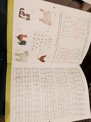  Grafika #105: Dzieci pracują w domu